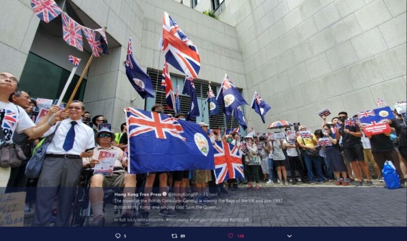 Hong Kong, le Traité de Nankin revient – par Manolo Dinucci