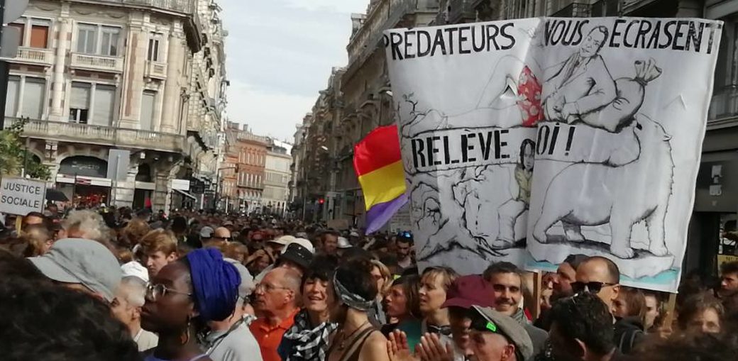 Pour que le climat de la terre refroidisse, il faut que le climat social s’échauffe ! #MarcheClimat #Acte45