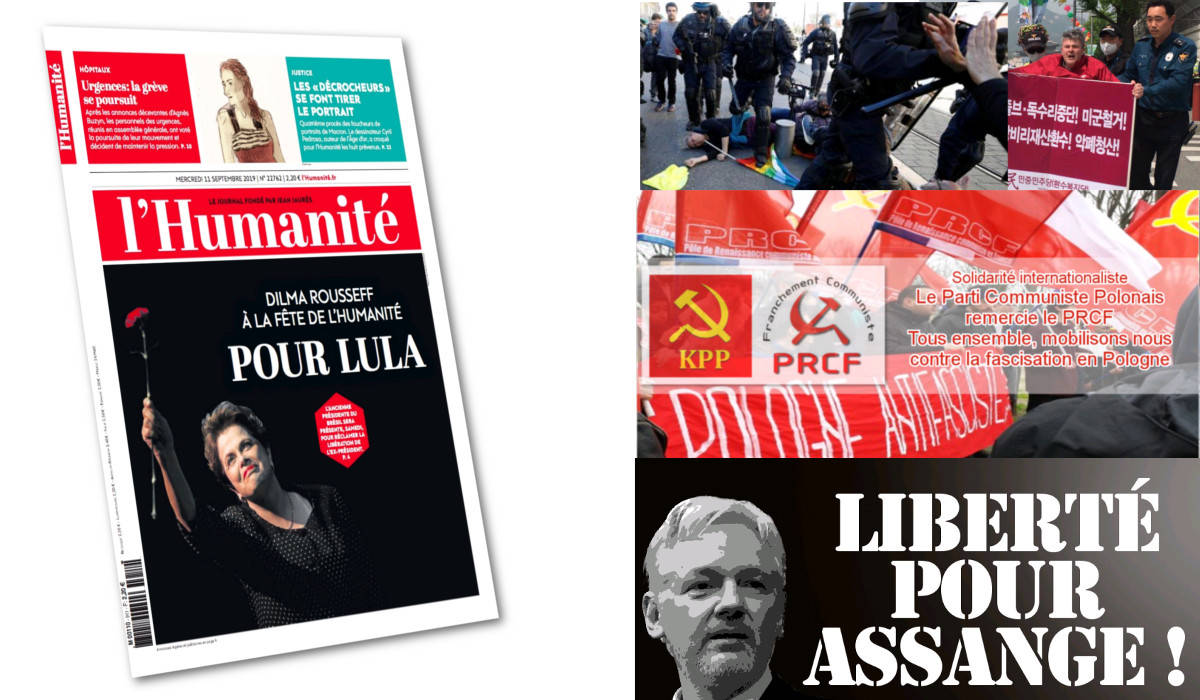 Pologne, Ukraine, Brésil… la solidarité antifasciste et contre l’anticommunisme doit être au cœur de la fête de l’Humanité 2019.