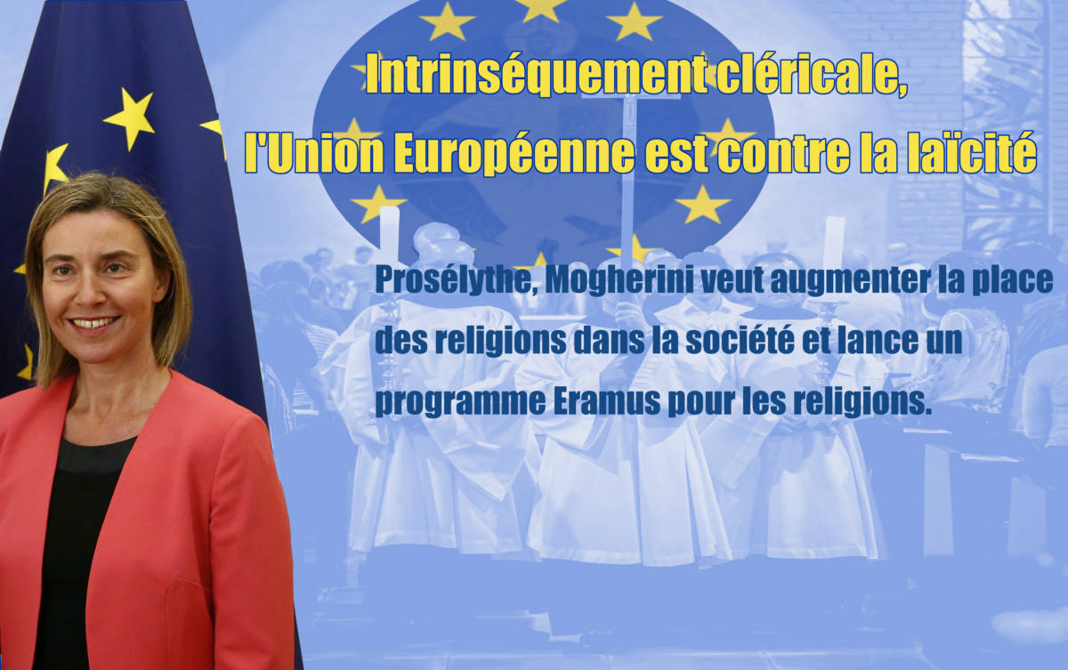 Cléricale, l’Union Européenne lance un… Erasmus de la religion !