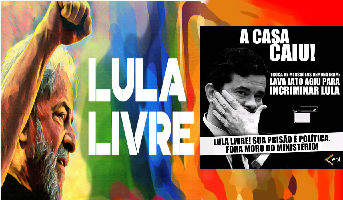 Brésil : les fuites confirment que Lula a été empêché de se présenter aux élections par une justice politique !
