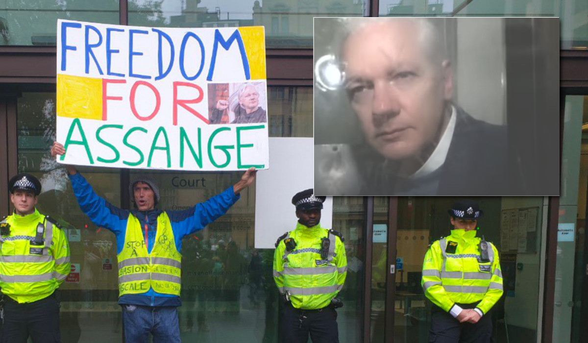 Contre le procès politique, liberté pour Assange !