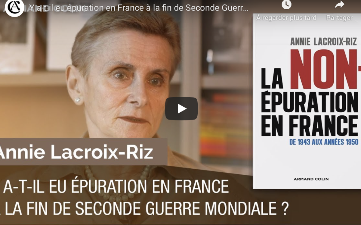 Droit de réponse à Gilles Morin et ses appels à la censure : Annie Lacroix-Riz rétablit les faits !