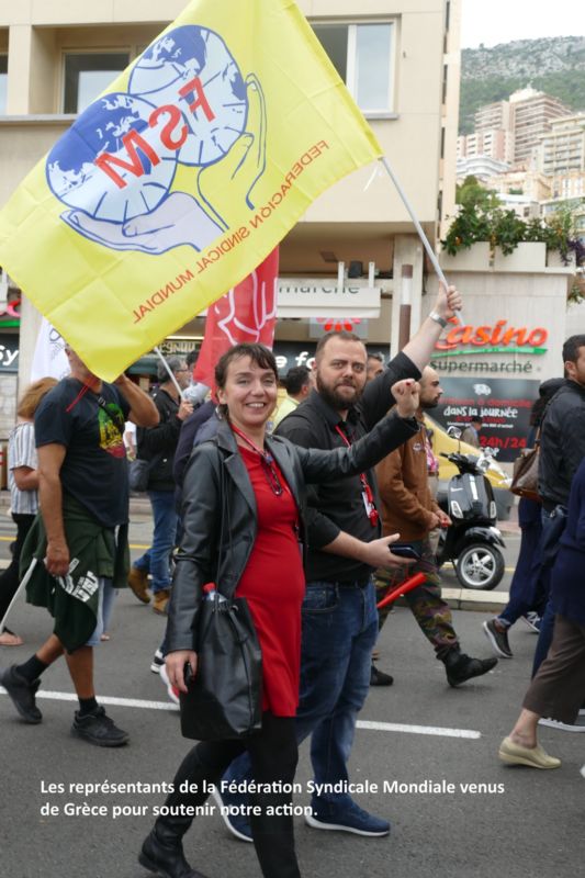 Monaco, avec l’USM, les travailleurs mobilisés pour les salaires contre la régression sociale !
