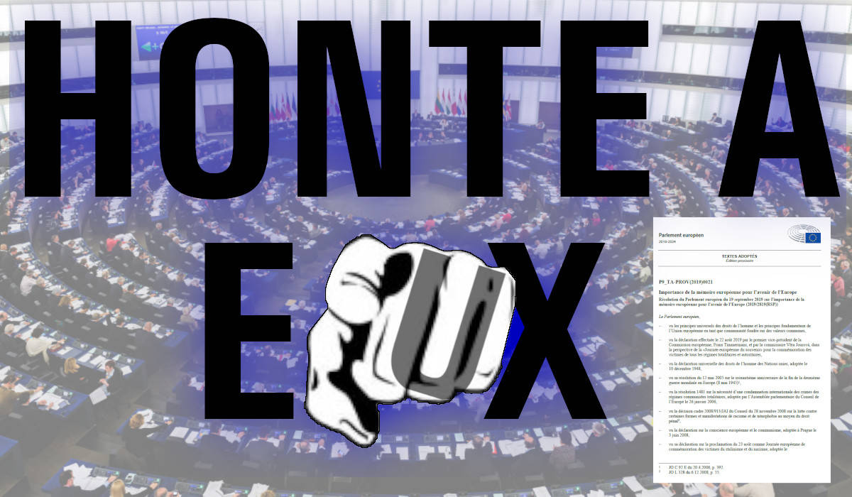 LA LISTE DES EURO-DEPUTES « VERTS » et « SOCIALISTES » DE LA HONTE