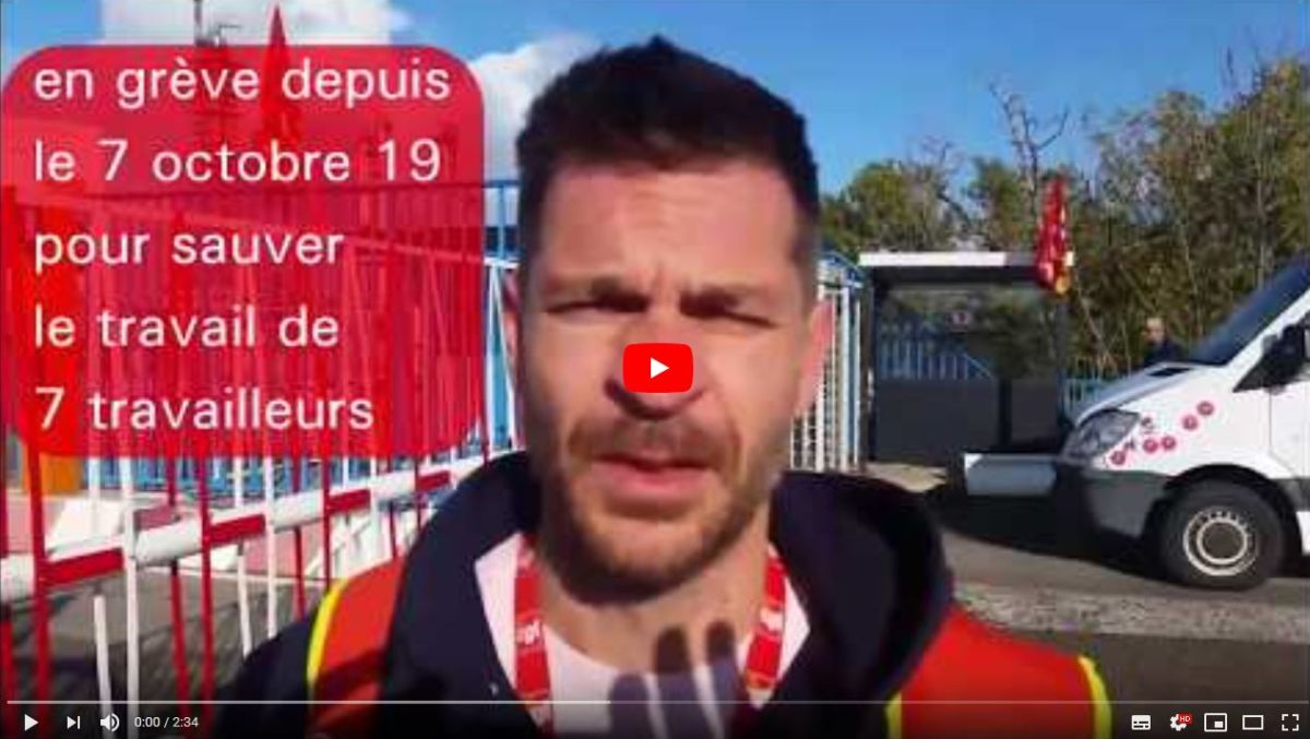 Un mois de grève à Total Feyzin, les pompes à sec. Rejoignez les actions de soutien.