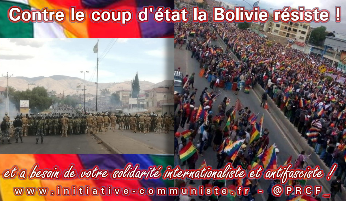 Bolivie : résistance populaire au coup d’état dans la rue et au parlement !