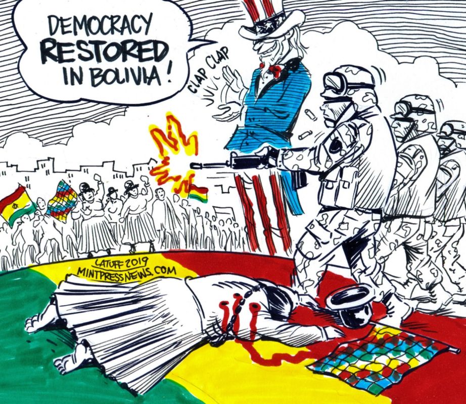 Bolivie  » le coup d’état a été préparé à l’ambassade américaine » !