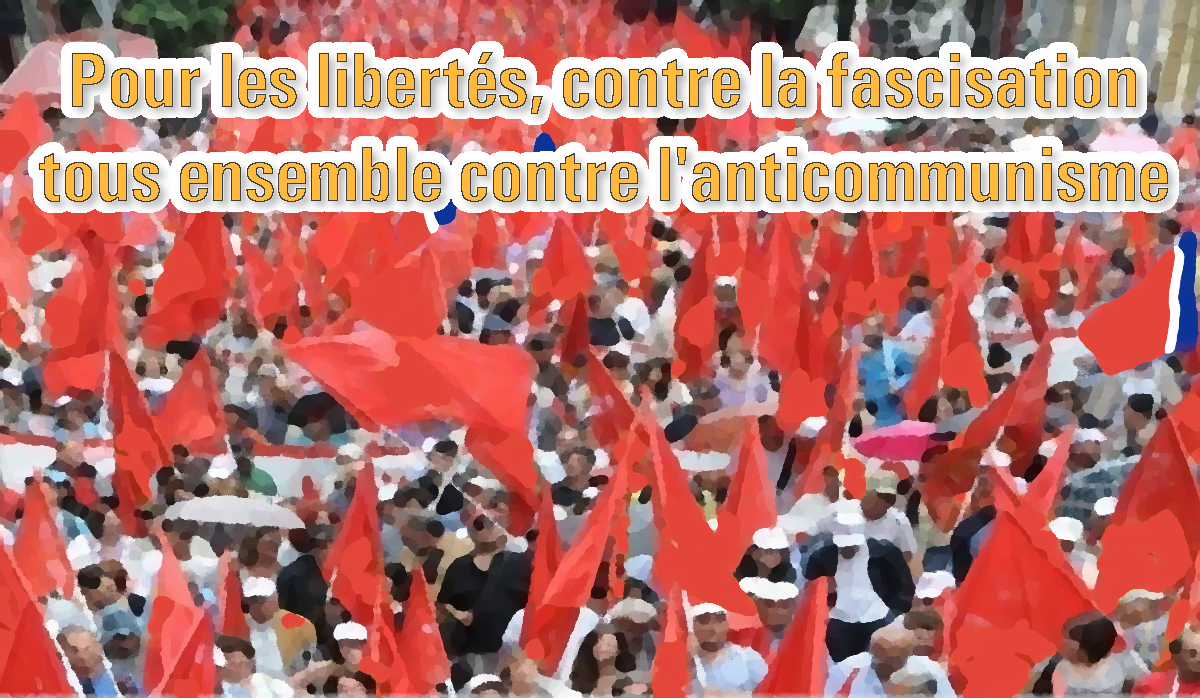 9 novembre : Rassemblement contre la résolution de l’UE sur le totalitarisme – appel des JRCF