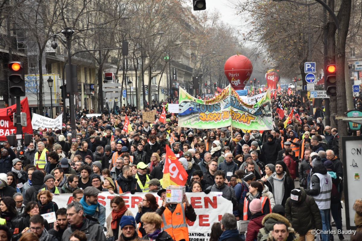 Retraites : les syndicats appellent à amplifier la mobilisation et la grève générale à partir du 6 janvier 2020 – manifestations le 9 et 11 janvier .