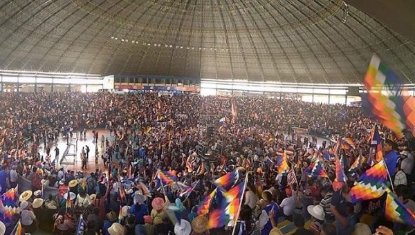 Bolivie : le MAS et Evo Morales tiennent congrès et appellent à la résistance !