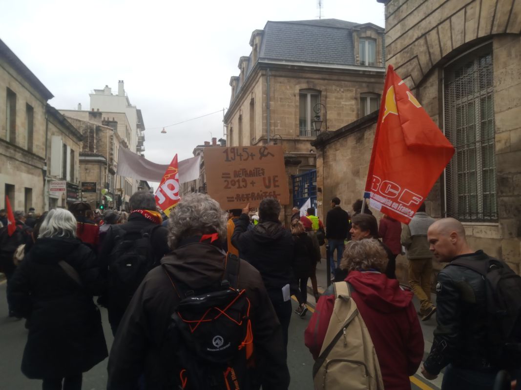« Face à Macron et à l’Union Européenne, exigeons la retraite à 60 ans ! », par Ramzi Kebaïli #réformedesretraites #grève20février