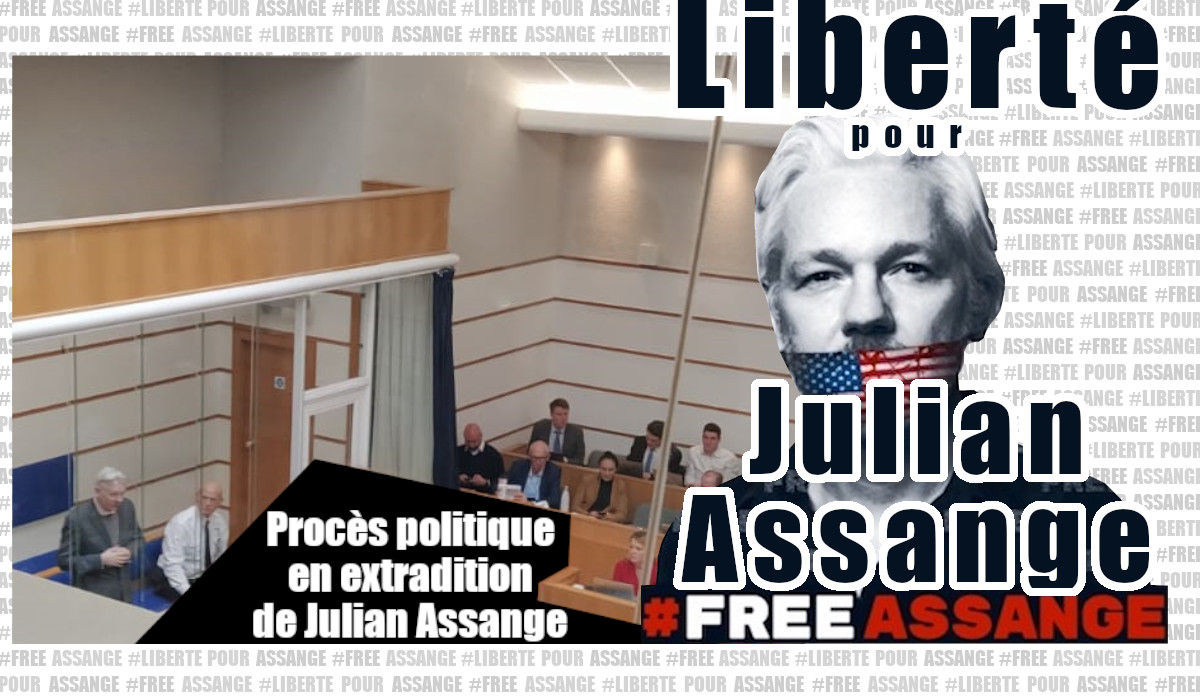 Londres : Julian Assange reste embastillé à l’issue de son procès politique en extradition !
