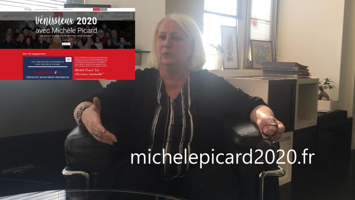 Municipales 2020 : entretien avec Michèle Picard maire communiste de Vénissieux (69) #vidéo