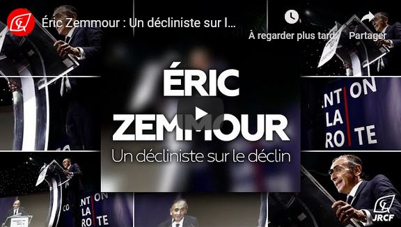 Éric Zemmour : Un décliniste sur le déclin ! #vidéo