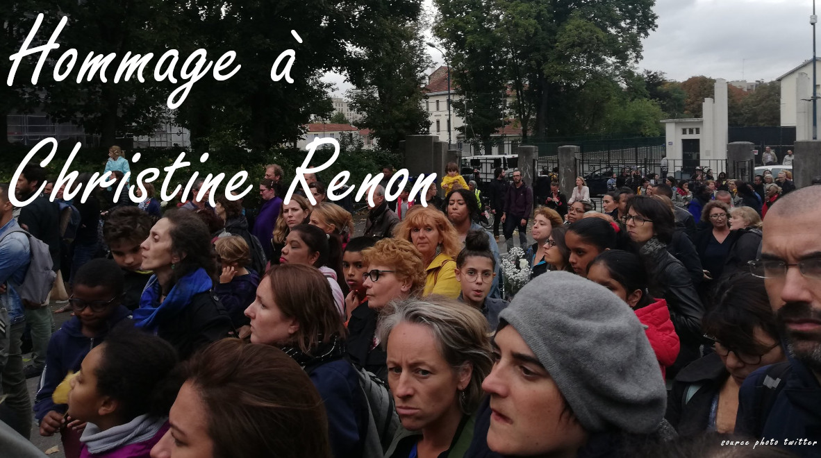 GOUVERNEMENT DE BRUTES : le régime Macron-Blanquer sanctionne les enseignants désireux d’honorer la mémoire de Christine Renon.