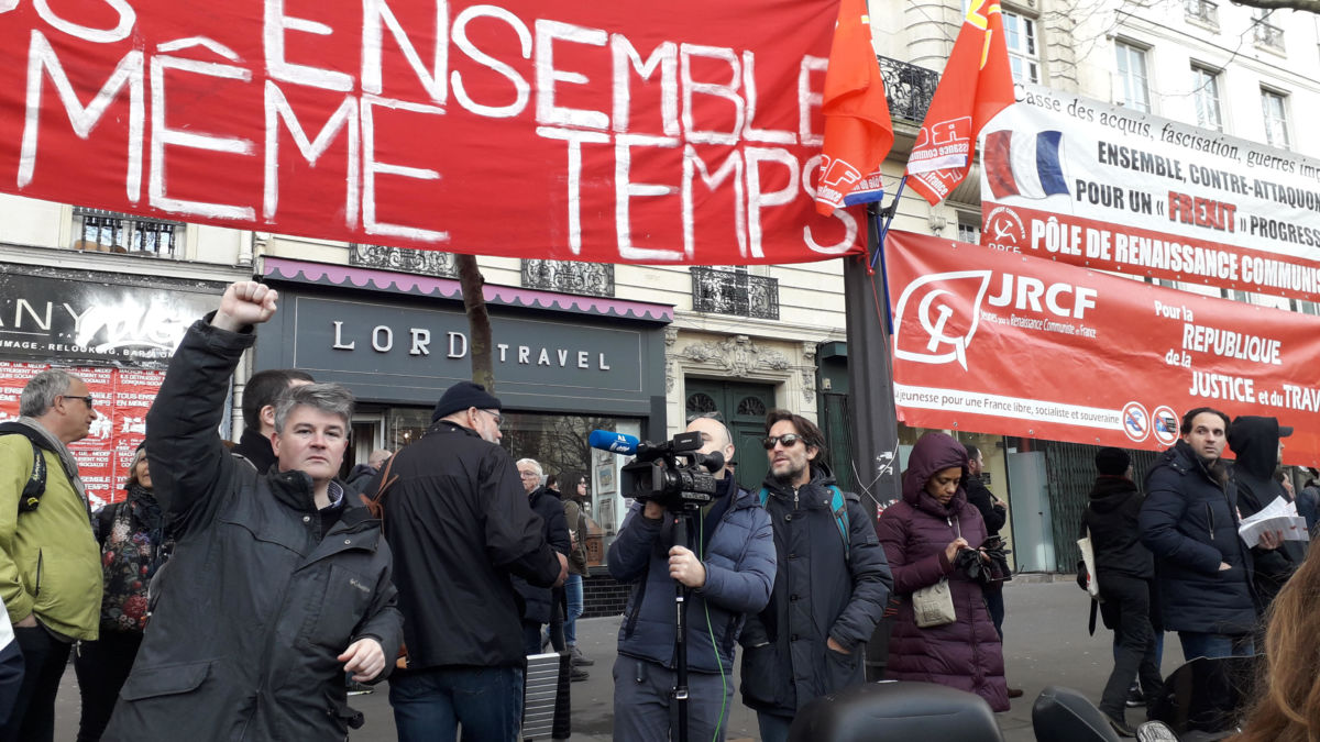 #greve3mars : face au #49.3 de Macron-UE-MEDEF,  de #Paris à #Marseille, la mobilisation continue !