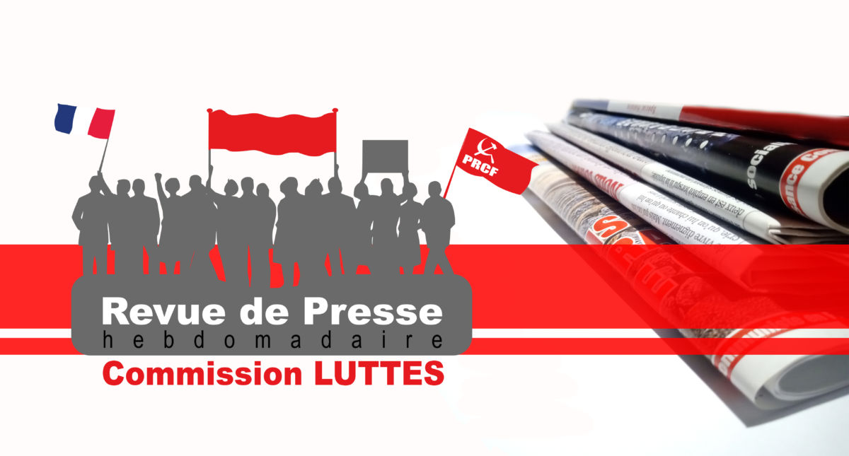 Infos luttes : la revue de presse des grèves et mobilisations sociales – 15 décembre 202