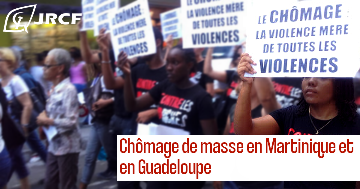 Chômage de masse en Martinique et en Guadeloupe [Dossier spécial : La France et le système colonial – l’exemple des Antilles françaises 3/3]