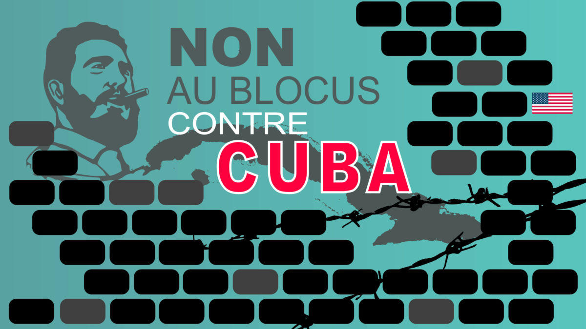 Stop au criminel blocus de Cuba : l’intervention d’A. Monville (PRCF) en vidéo