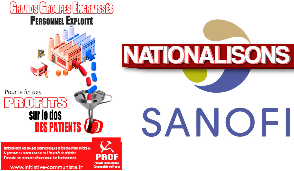 Nationalisation sanction de SANOFI !