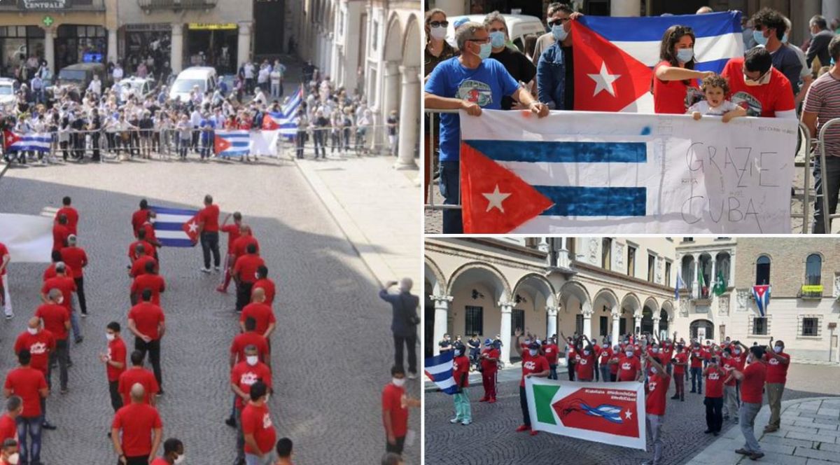 Les médecins cubains, héros de la lutte contre le covid-19 en Italie, de retour à Cuba, proposés pour le prix Nobel.