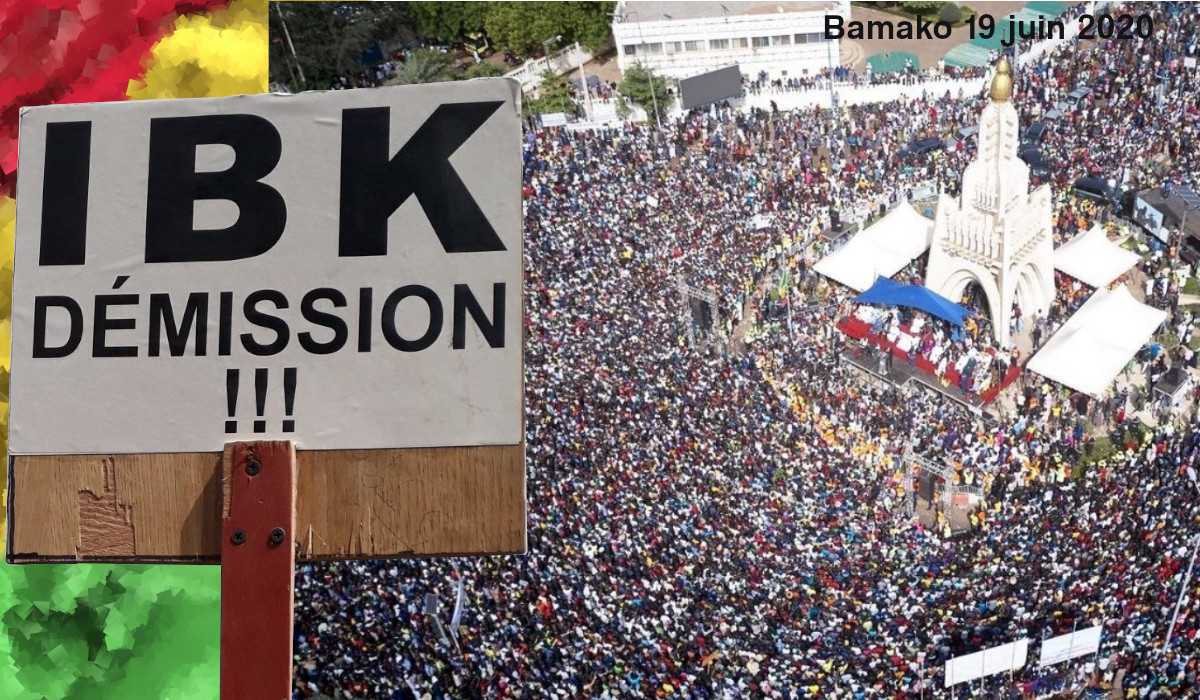 Mali : énorme mobilisation populaire pour la démission d’IBK ; l’intervention du Docteur Oumar Mariko (président du Parti SADI)  – Soutien total du PRCF au peuple malien en lutte ! #IBK #Bamako