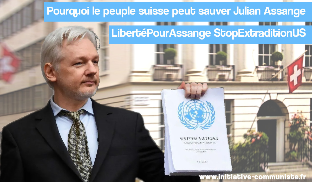 Pourquoi le peuple suisse peut sauver Julian Assange. #FreeAssange #LibertépourAssange #Wikileaks