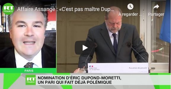 Dupont-Moretti inutile et incertain. Le garde des sceaux et Assange.