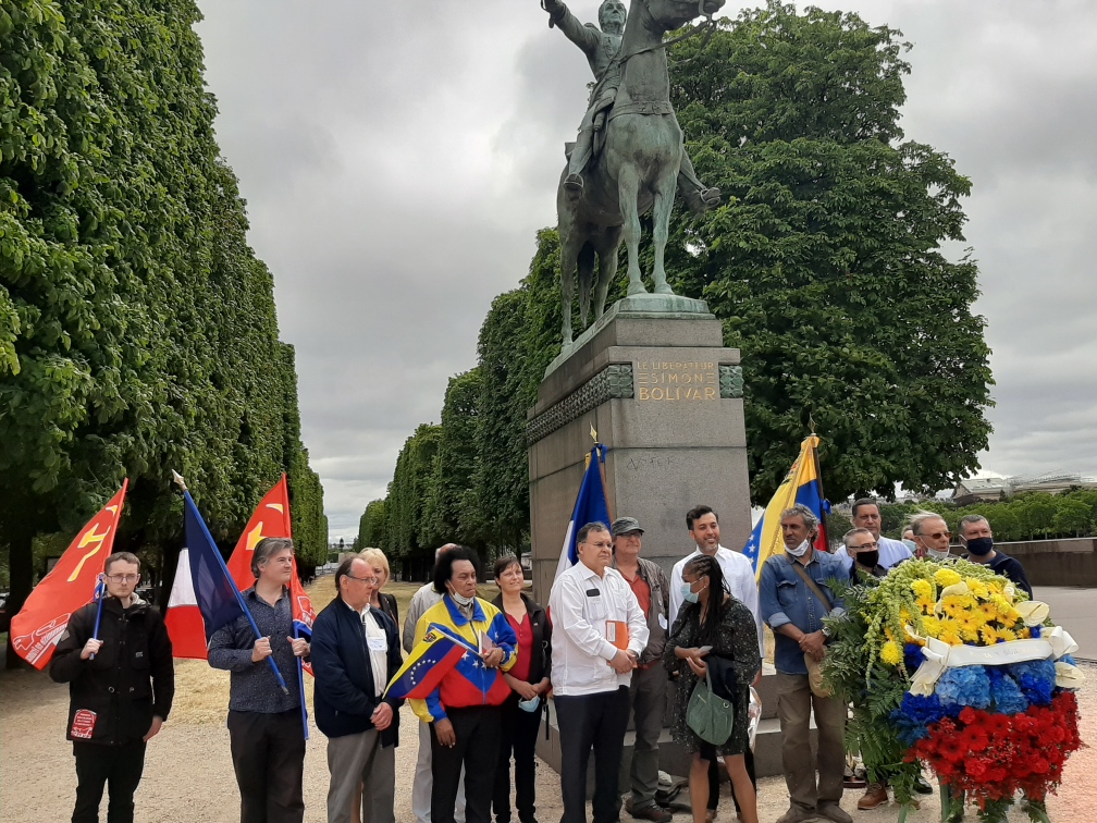 L’ex-ambassadeur du Venezuela en France salue le PRCF