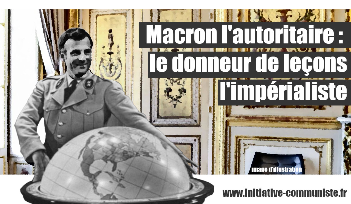 Macron l’autoritaire, le donneur de leçons, l’impérialiste ! #Liban #Bielorussie