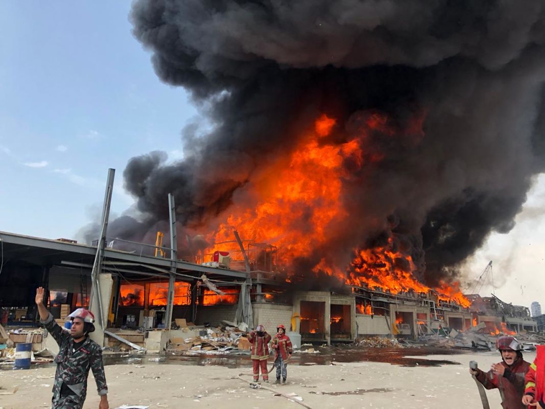 Liban : Nouveau crime ou… négligence ? Le port de Beyrouth en feu … !