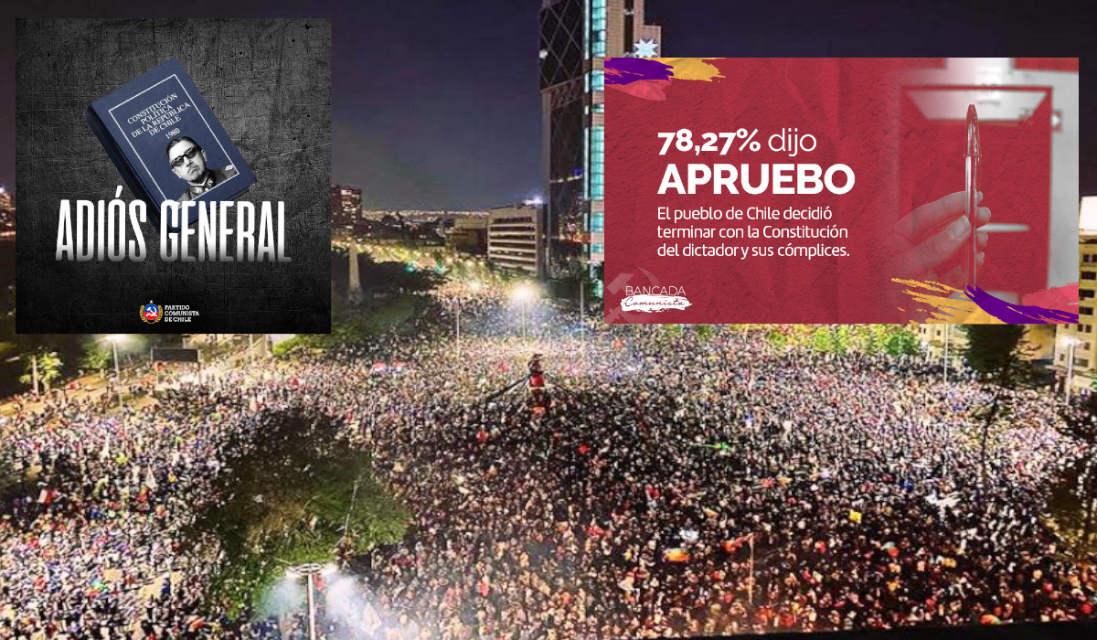 Avec les communistes, le Chili vote pour mettre fin à la constitution de Pinochet !
