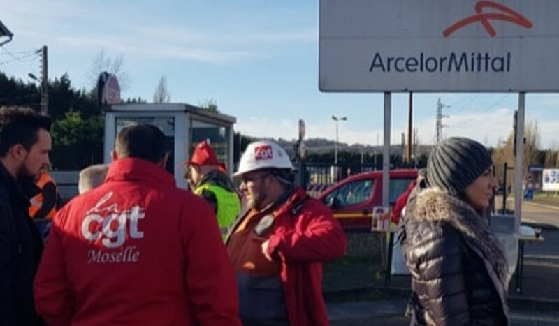 Soutien plein et entier aux salariés de Arcelormittal Florange en lutte!