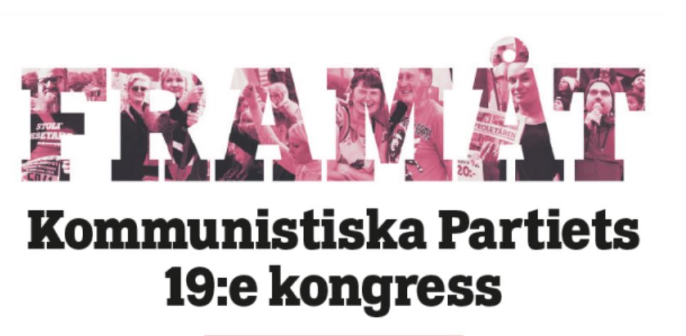 Salut aux communistes suédois à l’occasion de leur 19e congrès