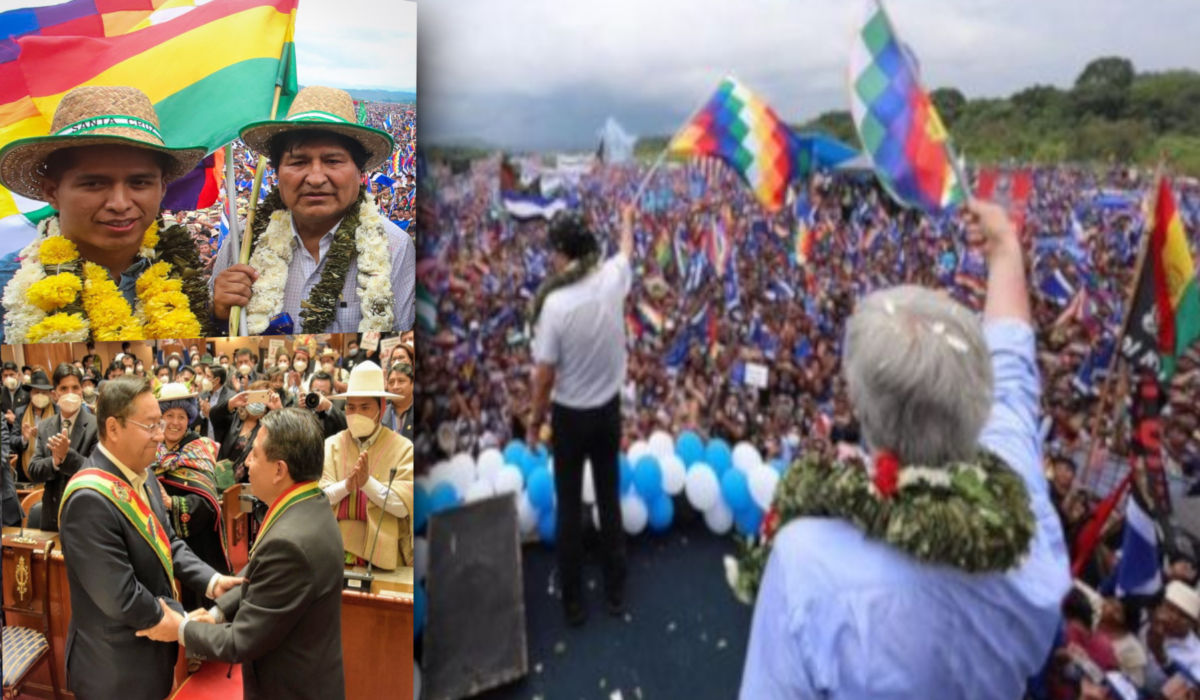 1 million de Boliviens accueillent Evo Morales.