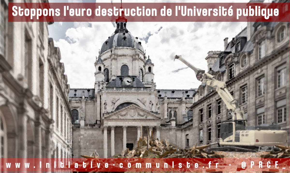 La LPR démolit deux institutions fondamentales de l’Université !