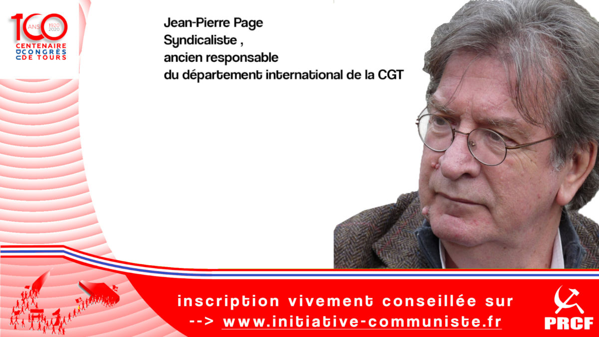 Souder le présent à l’avenir en satisfaisant aux urgentes nécessités du présent. Entretien avec Jean-Pierre Page #100ansduCongrèsdeTours