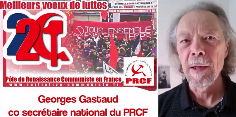 Santé, solidarité, combativité : les vœux du PRCF en ce 1er janvier à 19h30, en vidéo