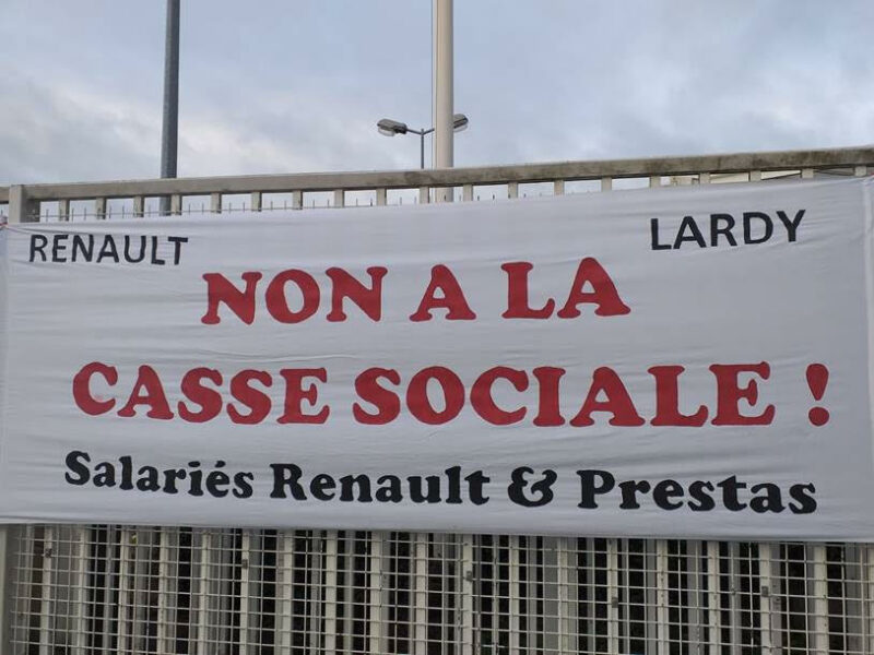 Plan de licenciement dans l’automobile : entretien avec Florent de la CGT Renault-Lardy (91)