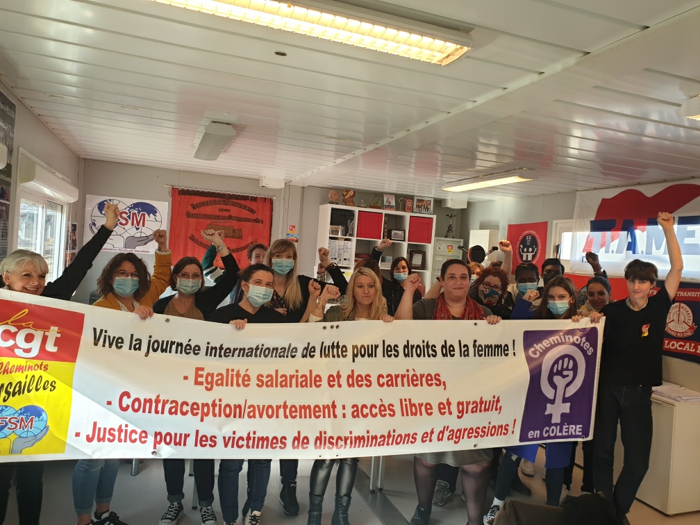 Retour sur la journée d’étude pour les droits des femmes organisée par la CGT Cheminots Versailles