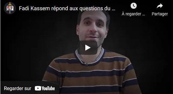 #vidéo Fadi Kassem répond aux questions des jeunes du centre Maïakovski
