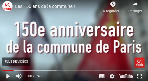 150 ans de la Commune : la prise de parole de Fadi Kassem