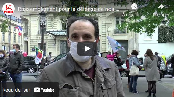 Fadi Kassem au rassemblement pour la défense de nos services publics #vidéo
