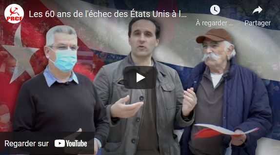 Vidéo : le PRCF au côté de Cuba pour célébrer 60 ans de résistance révolutionnaire à l’impérialisme US.