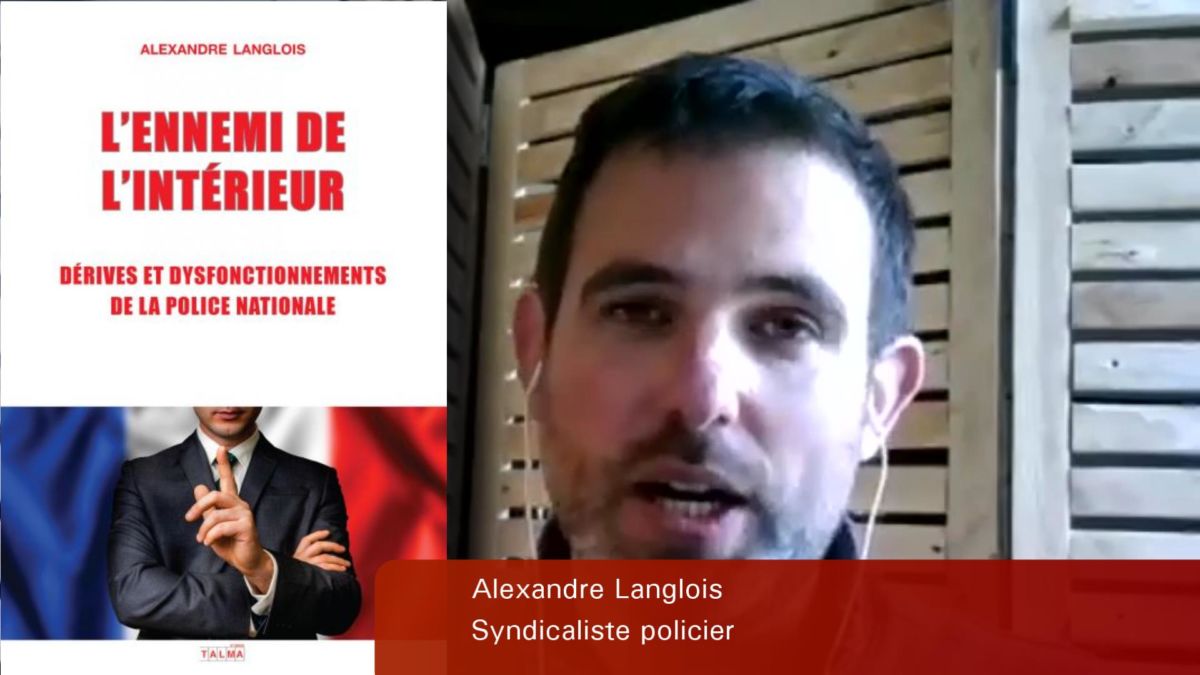 #vidéo Police, sûreté, démocratie : Alexandre Langlois, policier, débat avec Fadi Kassem.