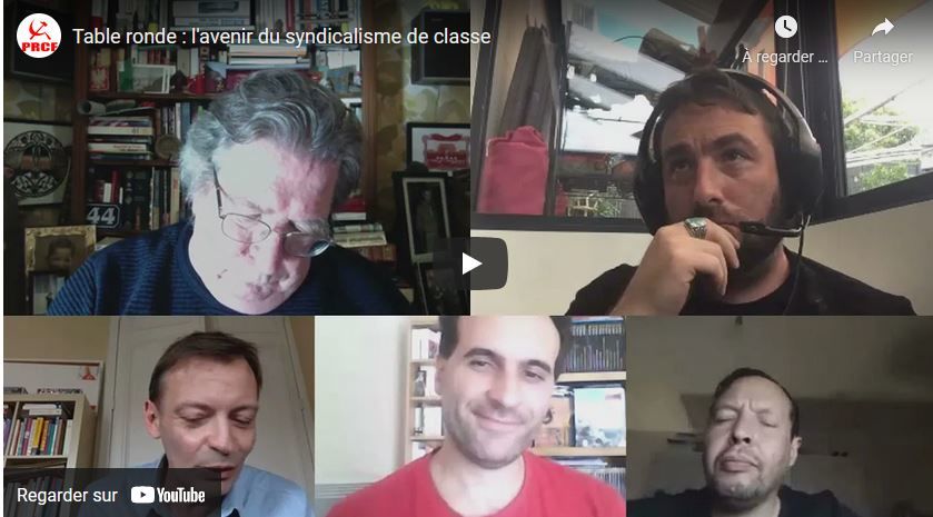 Table ronde : l’avenir du syndicalisme de Classe #vidéo