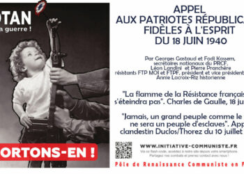 Appel aux patriotes républicains fidèles à l’esprit du 18 juin 1940
