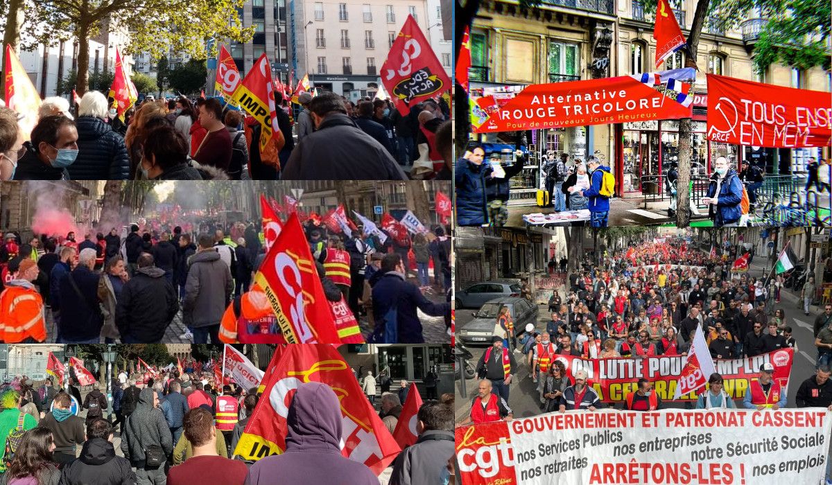 Construire tous ensemble la force pour changer la donne ! – Infos luttes – oct. 2021