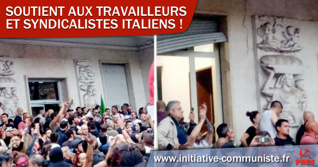 Face aux attaques fascistes, soutien aux travailleurs et syndicalistes italiens